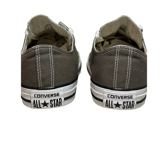 Converse Chuck Taylor All Star Low Top Sneaker Dark Gray Women's Size 8 - Picture 2 of 7